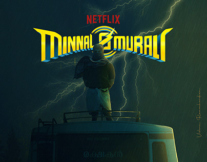 Minnal Murali fan-made poster