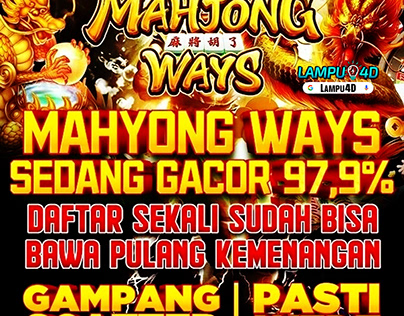 Daftar Sekali Sudah Bisa Bawa Kemenangan di Mahjongways