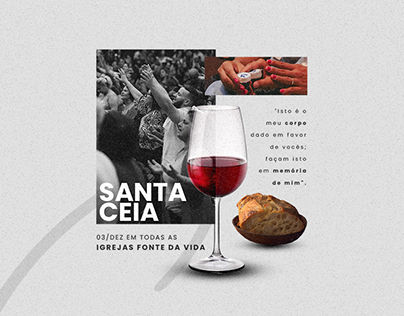 Project thumbnail - Social Média - Santa Ceia Fonte da Vida #3
