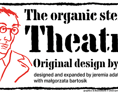 Theatre Stencil Typeface