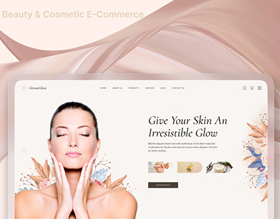 Beauty & Cosmetic Ecommerce Website Design