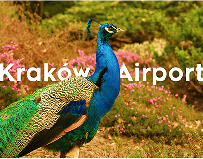 KRAKOW AIRPORT Logo and visual identity design
