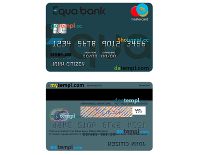 Czech Equa Bank mastercard