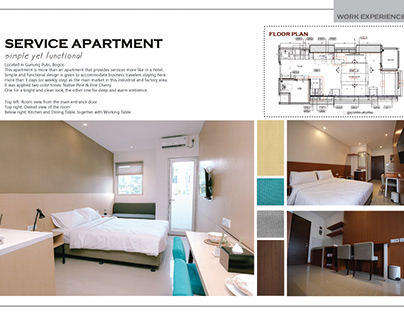 Service Apartment Studio Design