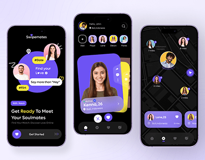 Dating App Design - Love at Your Fingertips