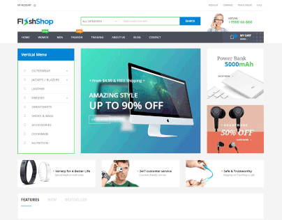 Ves Flashshop-Magento 2.2 Theme For Technology store
