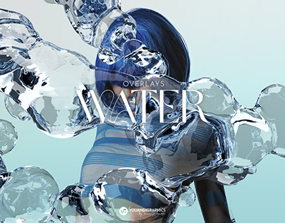 Water 3D Overlays with Transparency