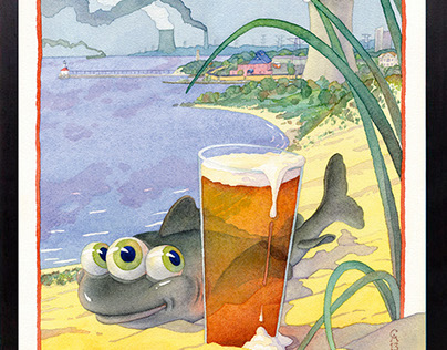 Shoreline Brewery Poster