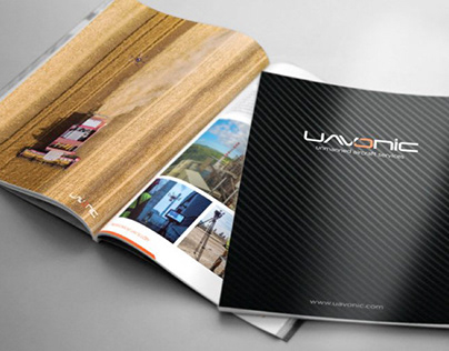 Brochure design for uavonic