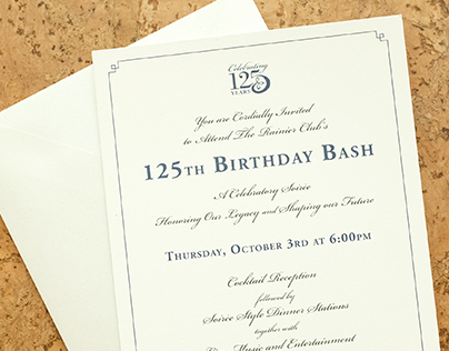 Formal Event Invitation
