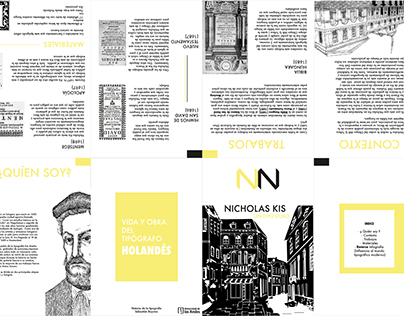 Typebook Nicholas Kis - Infografía