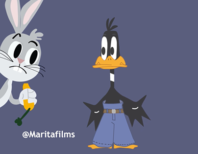 Daffy Duck - Pantalón Para Tiendas Animación