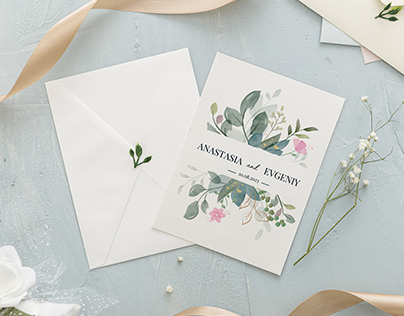 Wedding invitation/ Свадебное приглашение