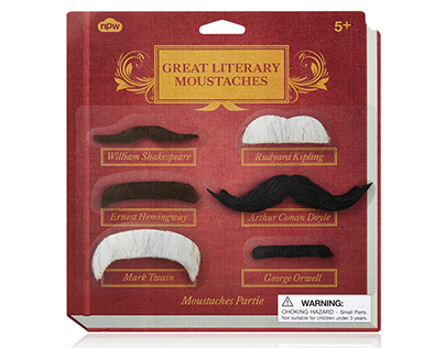 LITERARY & CHAPS WEEKEND MOUSTACHES (NPW) - sets [2012]