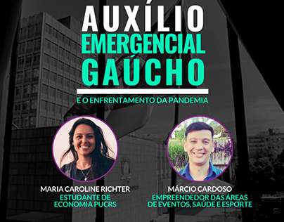 Card Social Media | Evento Auxílio Emergencial Gaúcho