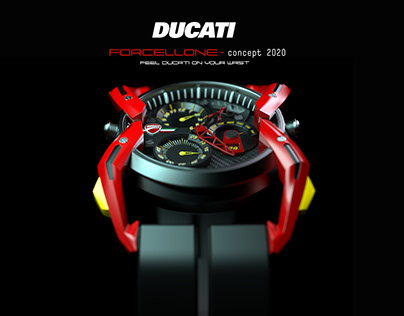 DUCATI - "Forcellone" 2020 Wrist Watch Concept