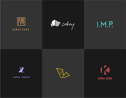 Logo Design for Famous Architects
