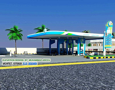 Mosque & Fuel Station