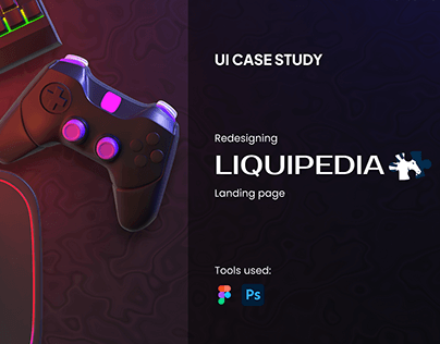 Project thumbnail - Liquipedia redesign | UI Case study