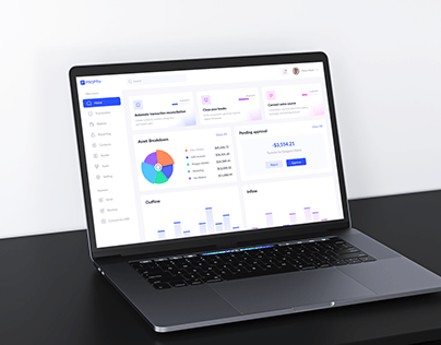 SAAS - PROPTH Finance Dashboard UI Design