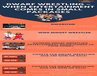 Dwarf Wrestling– When entertainment comes in small pack