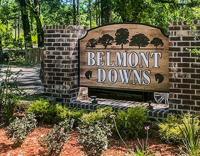 Belmont Downs Neighborhood Sign
