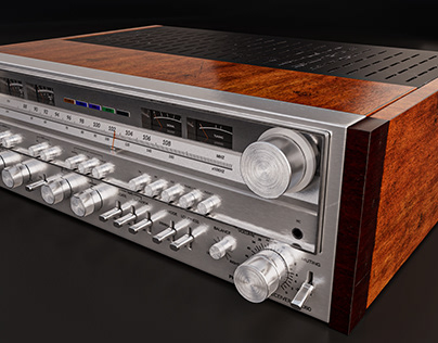 Vintage Stereo Receiver Pioneer SX-1080