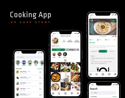 FRIGO: A UX-focused Cooking App Design Project