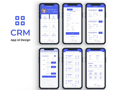 CRM | App UI | UX Design