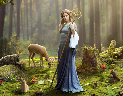 Guardian Of The Forest Photo Manipulation