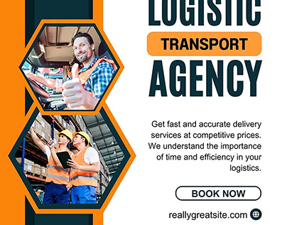 Logistic Transposrt Agency Instagram Post