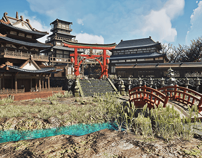 Project thumbnail - Japanese Village Ancient Style