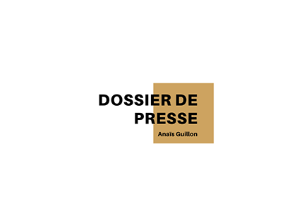 Dossier de presse