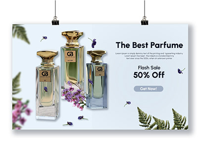 Parfume ads banner