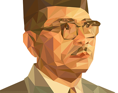 Father of Malaysia | Low Poly