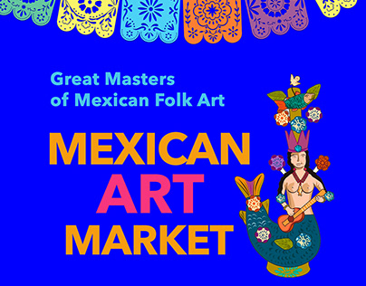 Mexican Art Market / Flyer / DESIGN