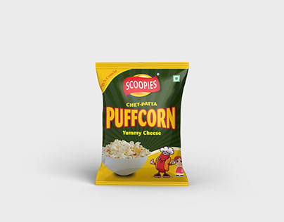 Pop Corn Pouch Design