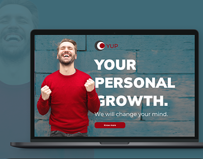 Personal growth courses landing page