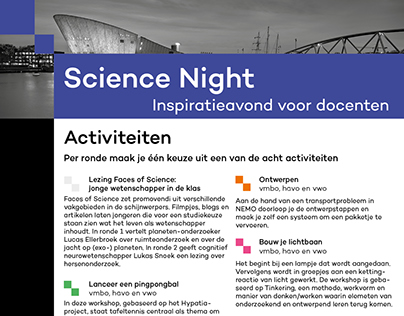 Science Night '17 - NEMO Museum Night