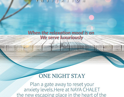 Naya chalet invitation