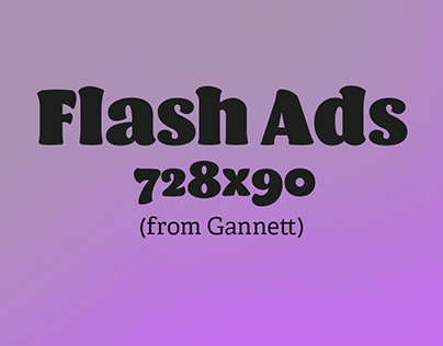 Flash Ad Compilation 728x90