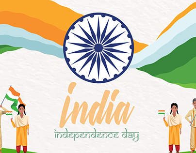 Indian Independence Day Projects | Photos, videos, logos, illustrations and  branding on Behance