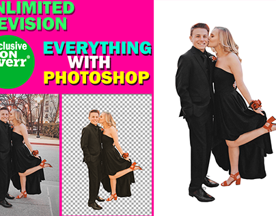 remove background and photo retouching