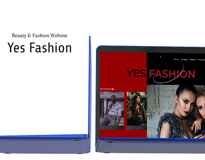 E-Commerce Fashion Homepage
