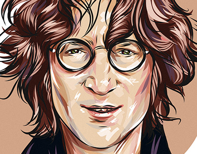 John Lennon - Vector Portrait