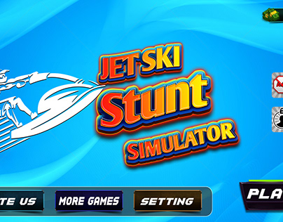 Jetski Stunt Simulator GAME UI