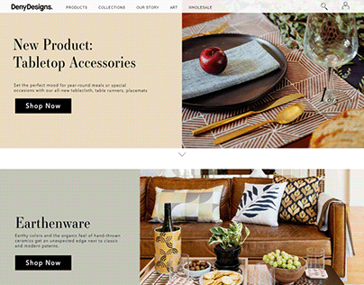 Shopify Home & Decor Website
