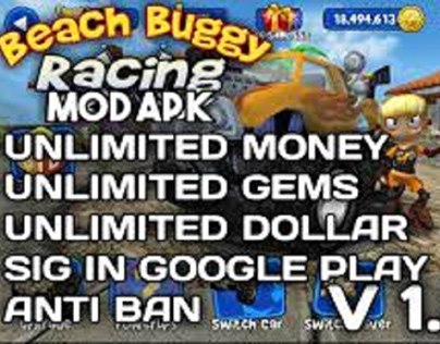 Buggy Racing Mod Apk unlimited money gems coins
