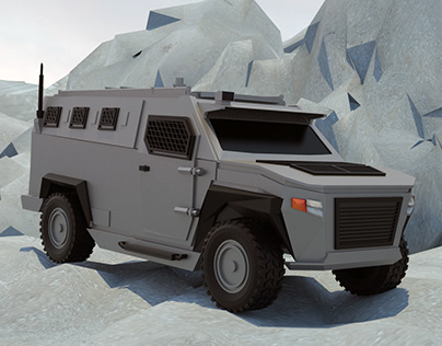 3D Design: Military Vehicle