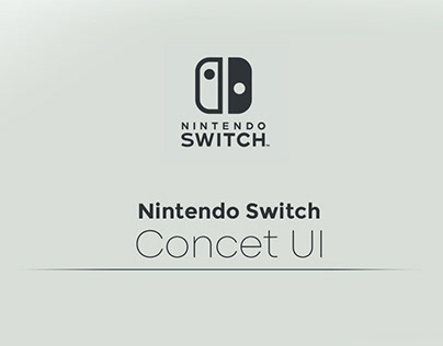 Nintendo Switch Interface UI